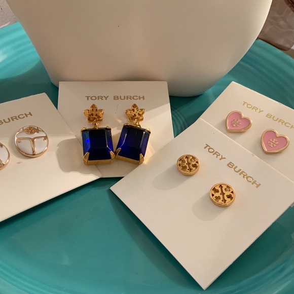 Tory burch Jewelry - Tory burch 4 piece earring special